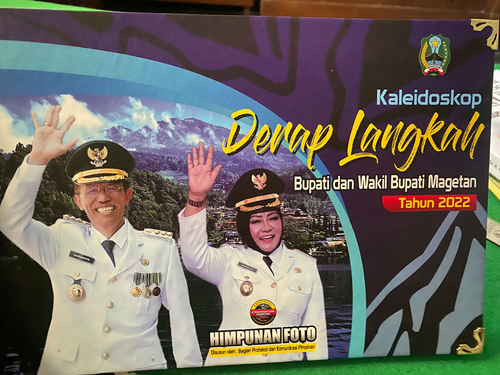 Kaleidoskop Derap Langlkah Bupati dan Wakil BUpati Magetan tahun 2022