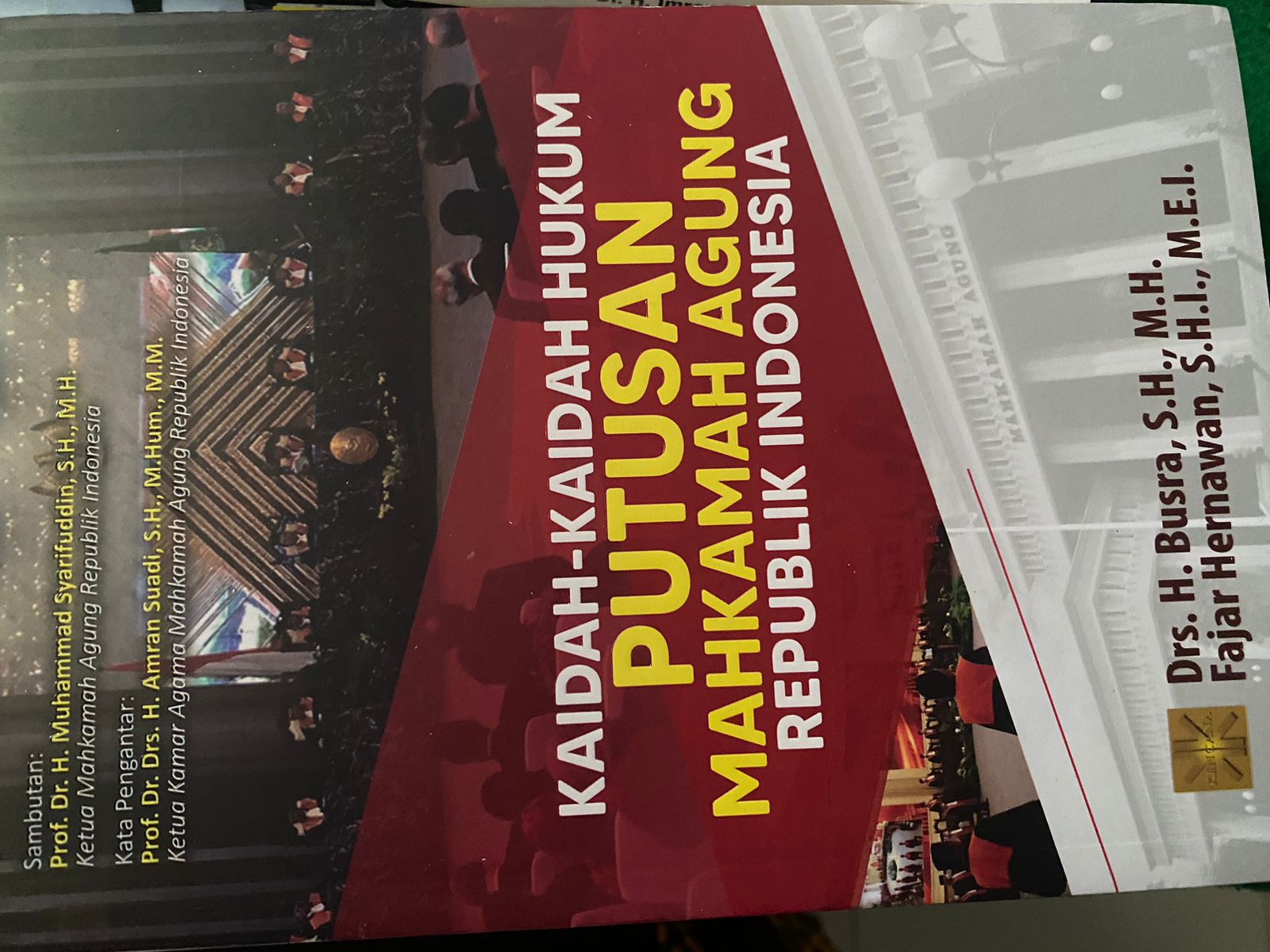 Kaidah-kaidah hukum putusan makamah agung republik indonesia