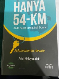 Image of Hanya 54km Anda dapat mengubah dunia