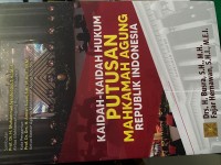 Image of Kaidah-kaidah hukum putusan makamah agung republik indonesia