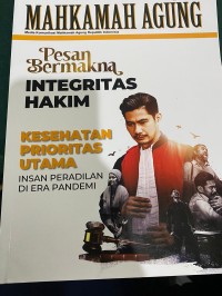 Image of Pesan Bermakna  intergritas hakim